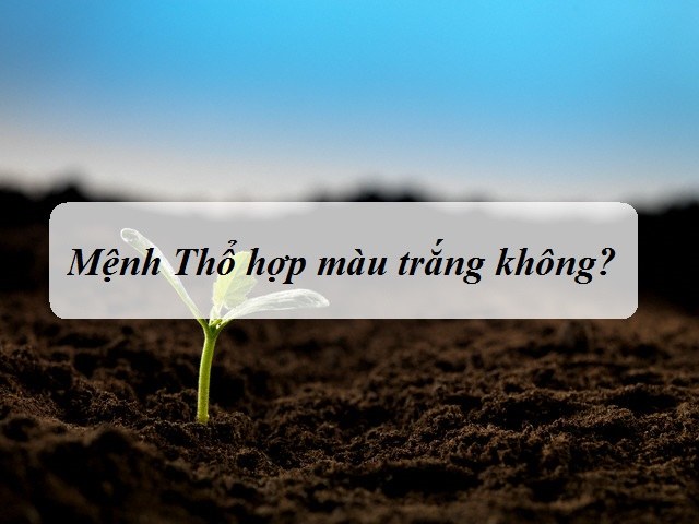 Nguyên tố đất có màu trắng không?
