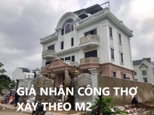 giá nhân công thợ xây