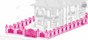 cổng rào biệt thự