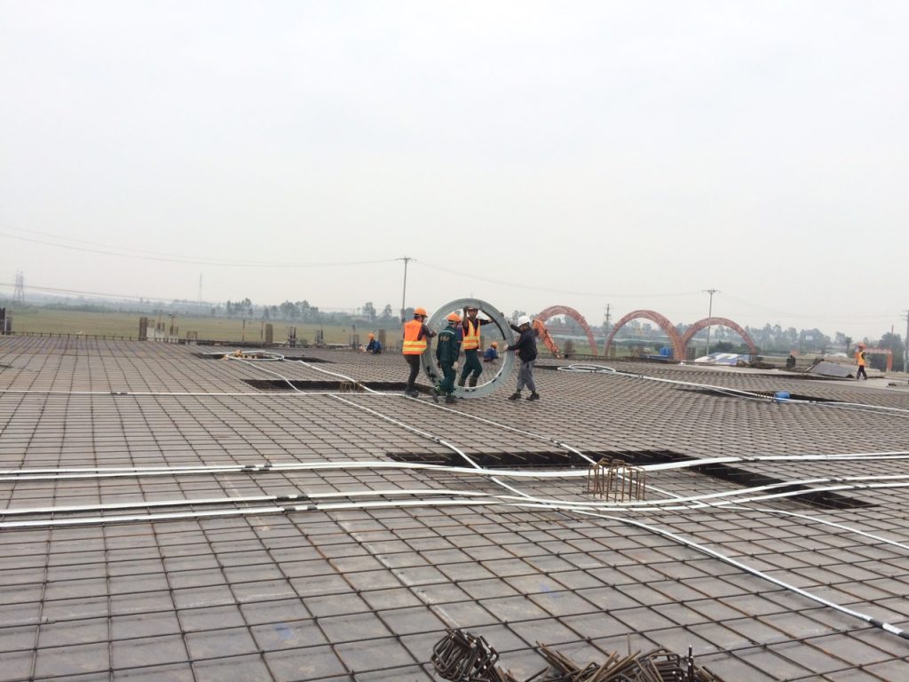 Rải cáp dự ứng lực