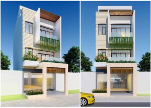 mãu nhà dẹp golf long thành