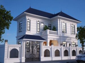 mẫu nhà đẹp mái ngói