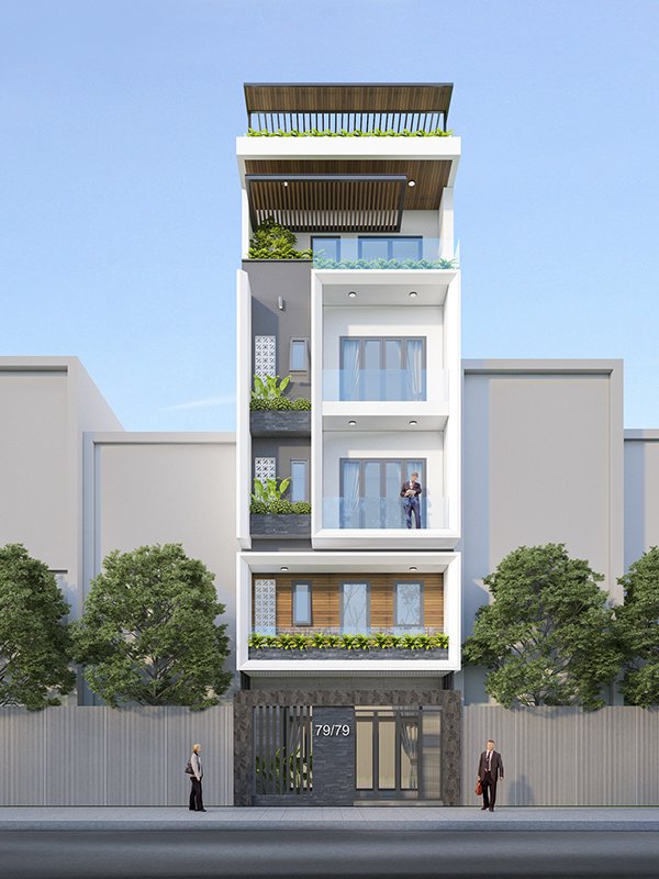 nhà đẹp tân bình 3 tầng