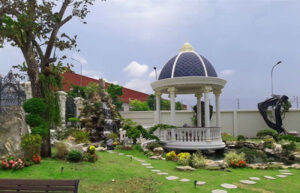 15 Mẫu tiểu cảnh sân vườn đẹp góc nhà sinh động