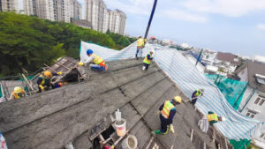 đổ Bê Tông Mái Biệt Thự