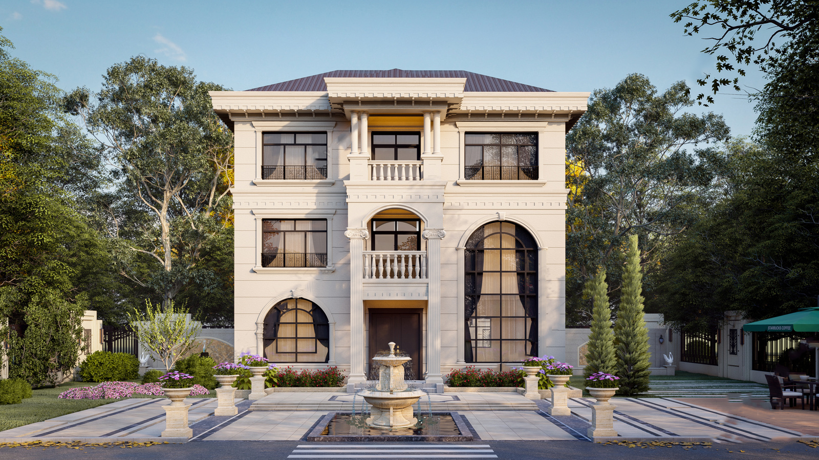 Mẫu 3d File Biệt Thự đẹp Sketchup