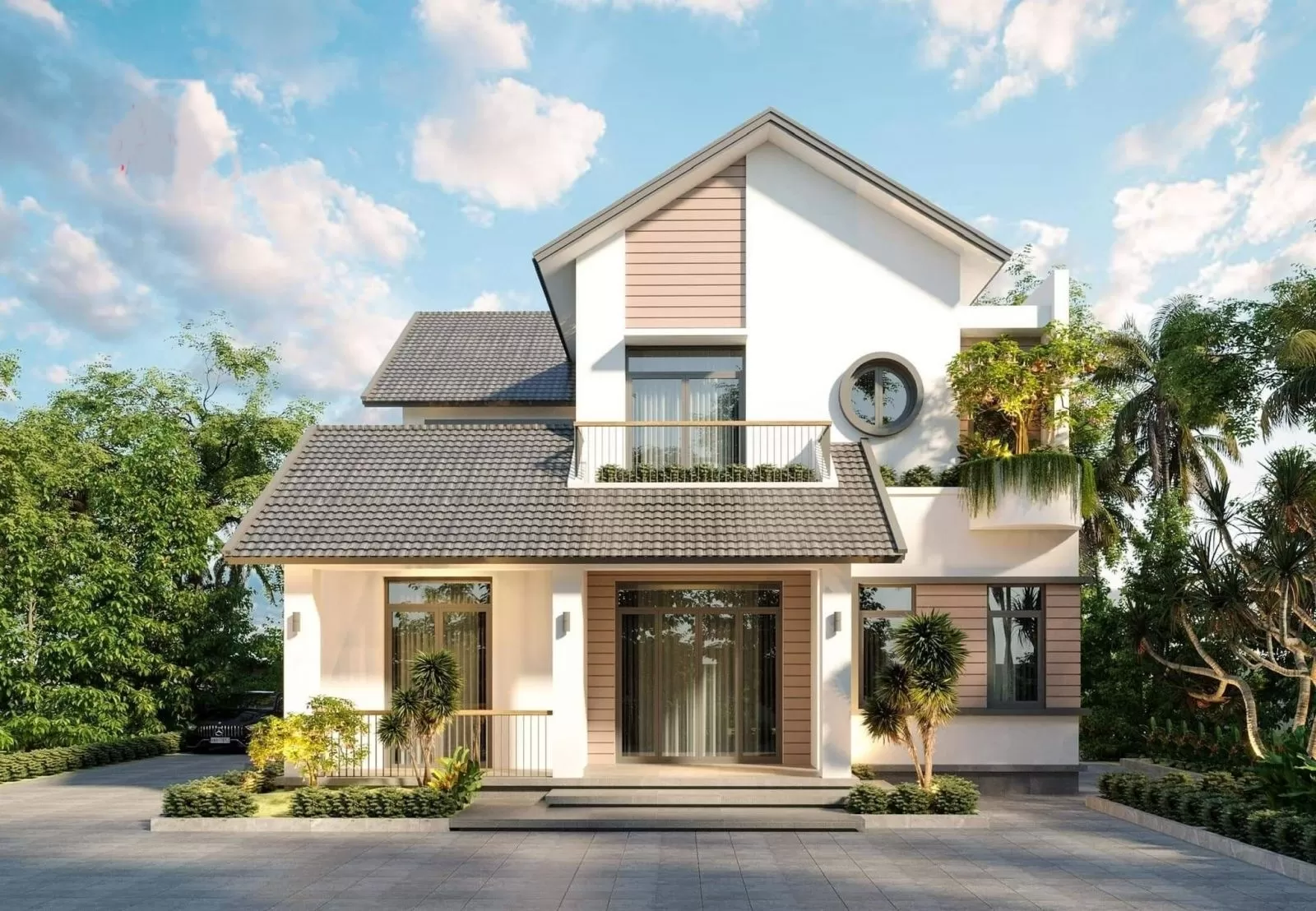 Chi phí xây xây nhà đẹp 1 lầu 100 m2