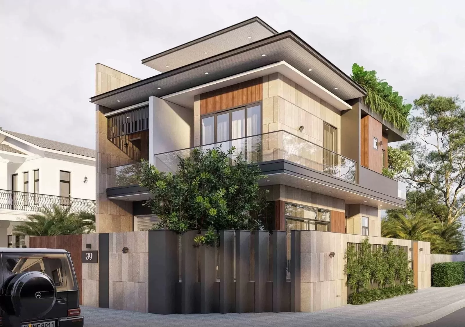 Chi phí xây xây nhà đẹp 1 lầu 100 m2