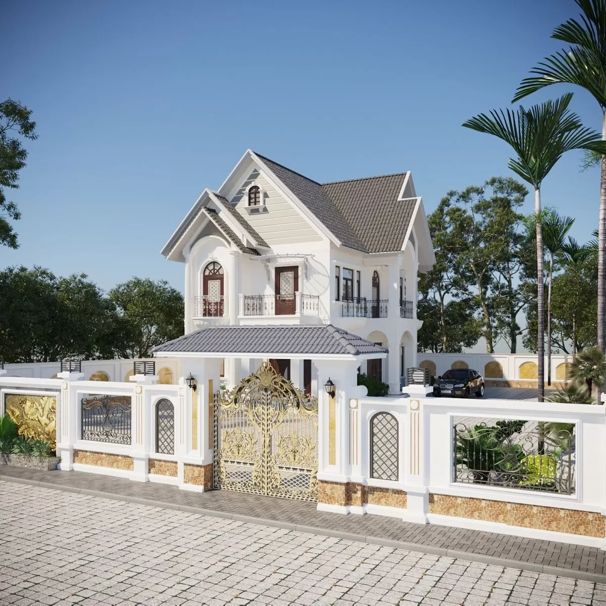 Chi phí xây xây nhà đẹp 1 lầu 100 m2