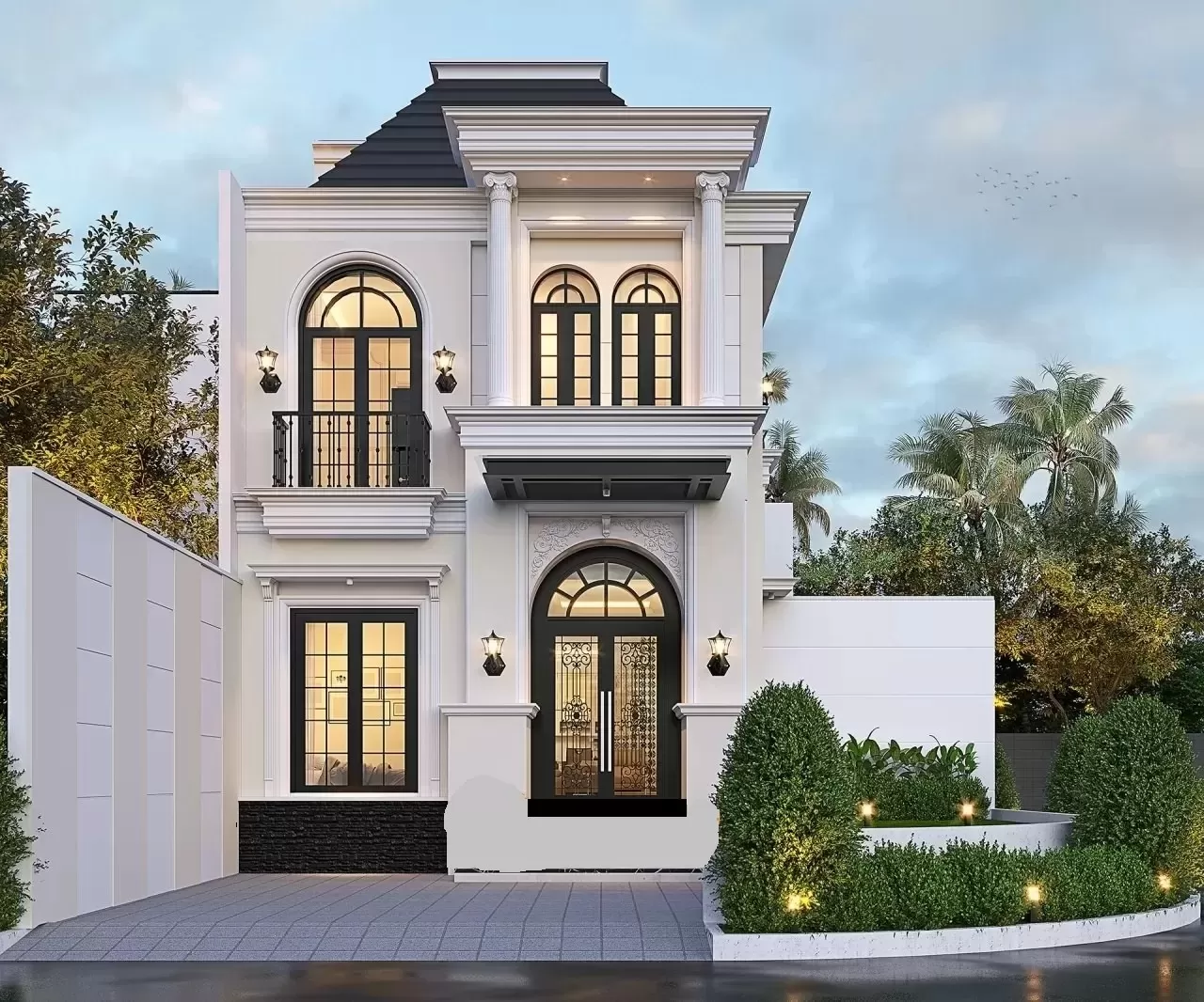 Chi phí xây xây nhà đẹp 1 lầu 100 m2