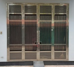 Mẫu cửa inox đẹp không gỉ làm cổng