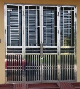 Mẫu cửa inox đẹp không gỉ làm cổng