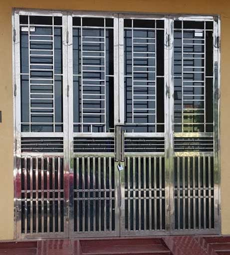Mẫu cửa inox đẹp không gỉ làm cổng