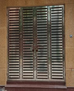 Mẫu cửa inox đẹp không gỉ làm cổng
