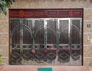Mẫu cửa inox đẹp không gỉ làm cổng