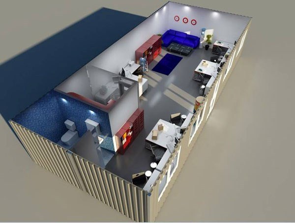 Nhà container đẹp