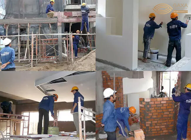Giá nhân công xây nhà m2