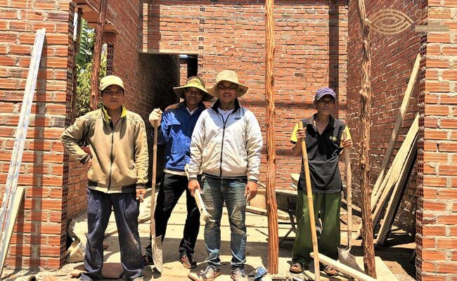 Giá nhân công xây nhà m2