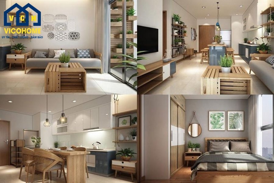 Chi phí thiết kế nội thất chung cư mini