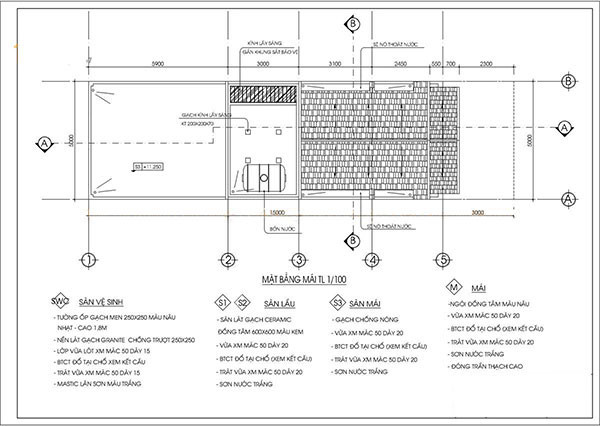 Mẫu nhà 3 tầng lầu 5x15 thiết kế hiện đại