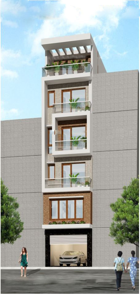 Nhà ống 6 tầng 15