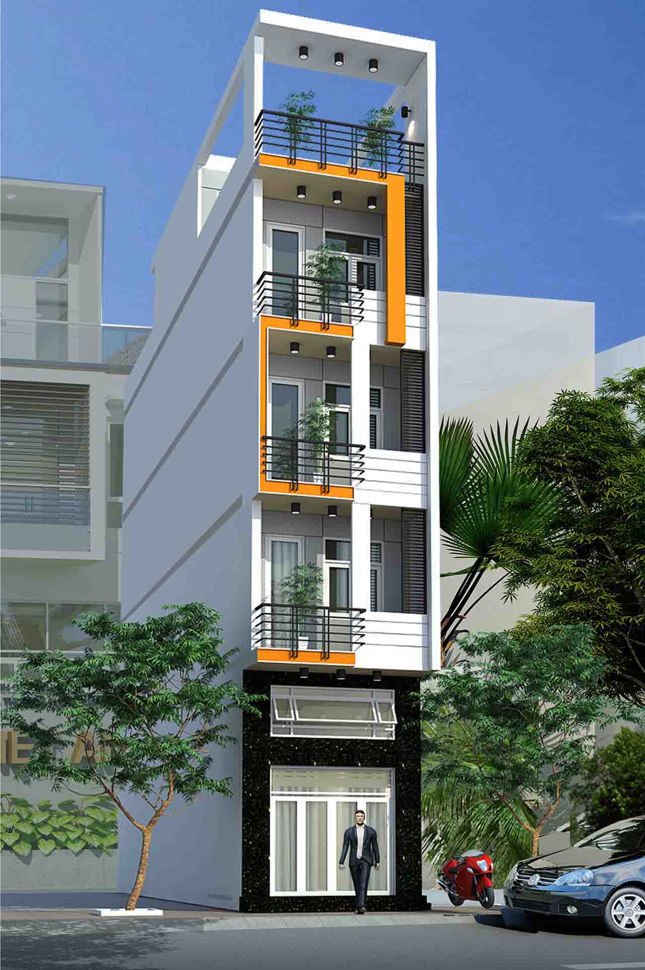 Nhà ống 6 tầng 19