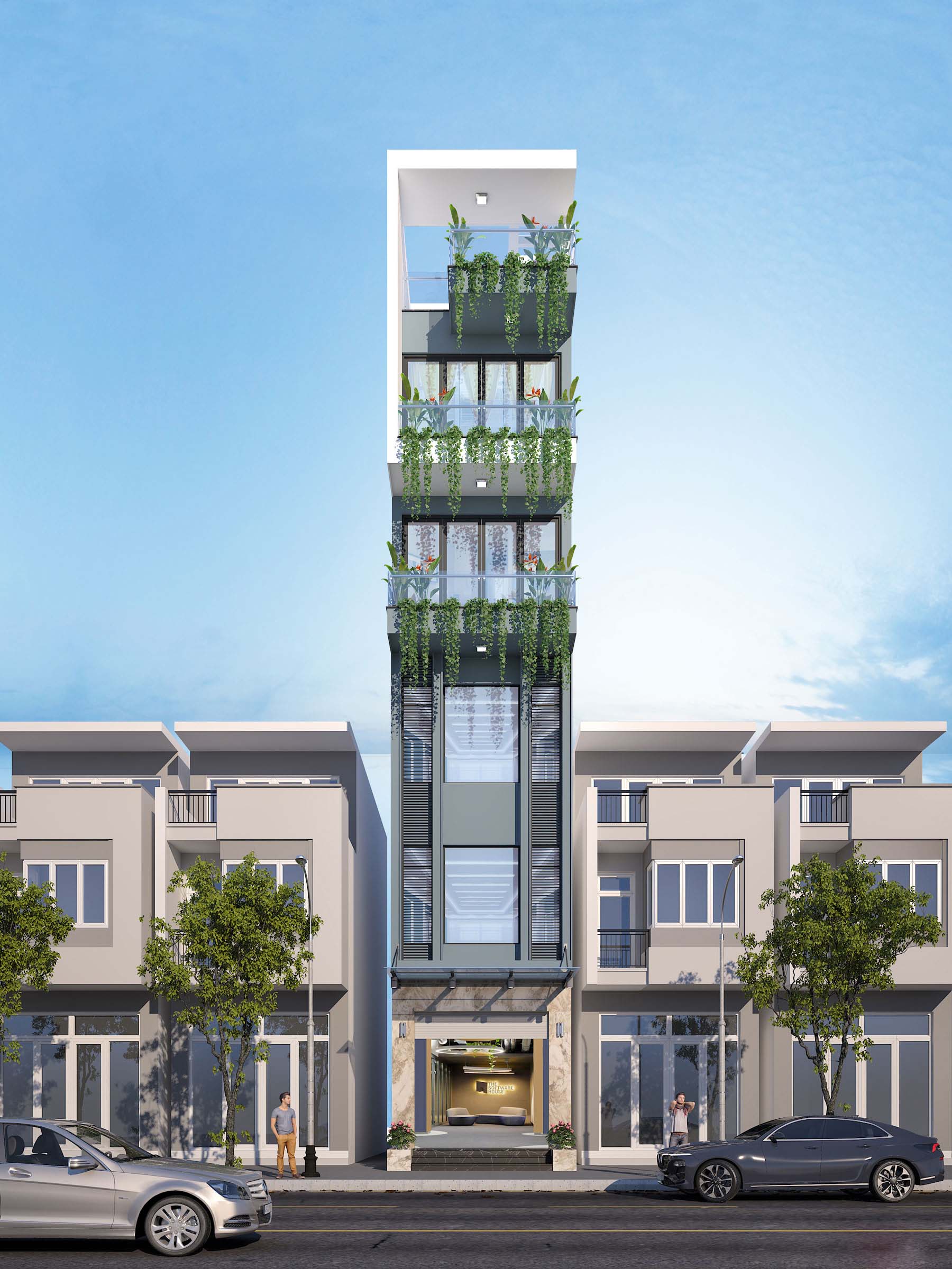 Nhà ống 6 tầng 3