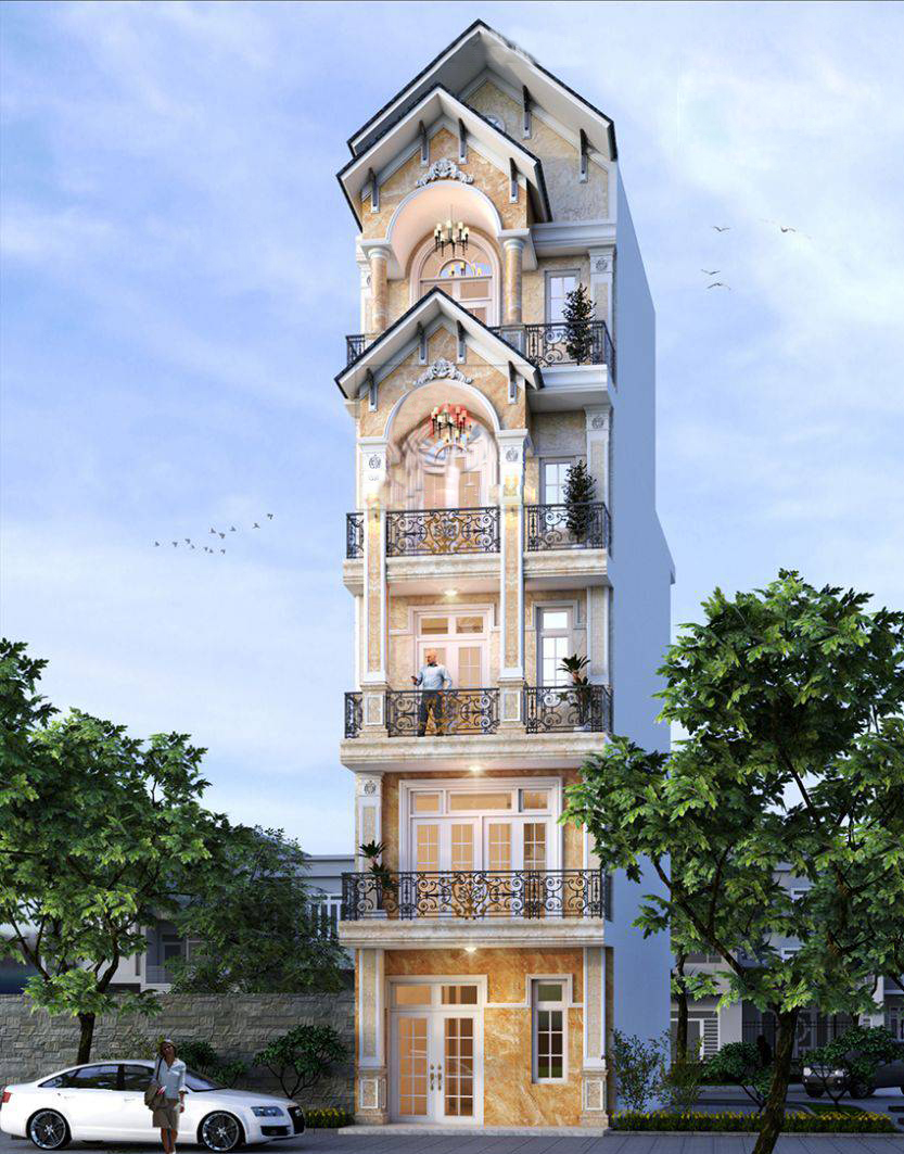 Nhà ống 6 tầng 44