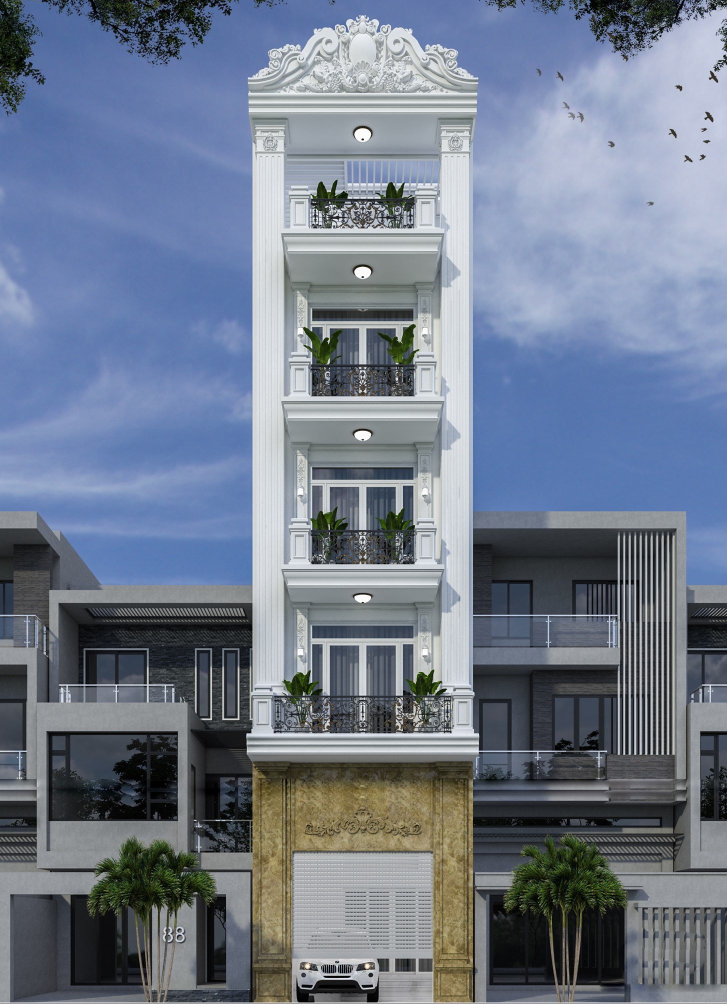 Nhà ống 6 tầng 32