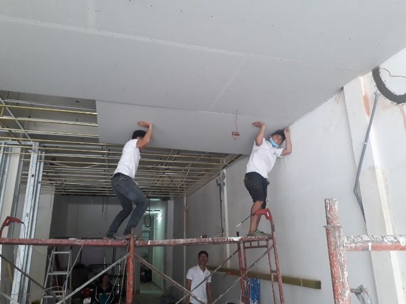 báo giá thi công thạch cao