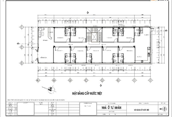 Thiết kế xây nhà nghỉ khách sạn đẹp 3 tầng giá rẻ