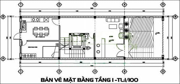 Thiết kế xây nhà nghỉ khách sạn đẹp 3 tầng giá rẻ