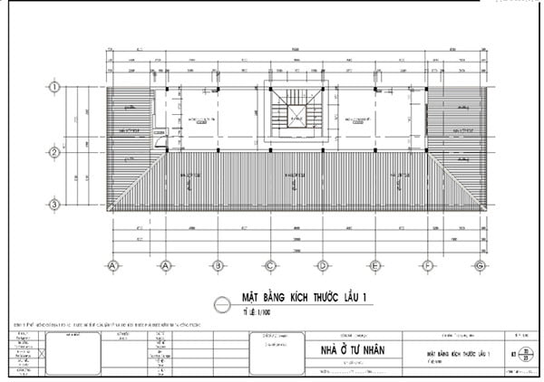 Thiết kế xây nhà nghỉ khách sạn đẹp 3 tầng giá rẻ