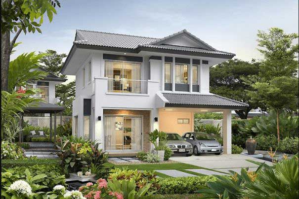 Mẫu nhà đẹp 2 tầng xây trọn gói 500 triệu TP HCM