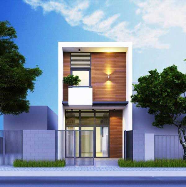 Mẫu nhà đẹp 2 tầng xây trọn gói 500 triệu TP HCM